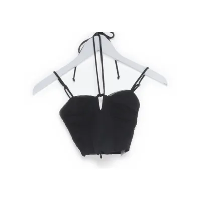 Crop Top (Schwarz) von Bershka Elasthan, Polyamid