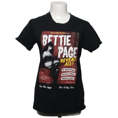 T-shirt (Schwarz) von Gildan Softstyle Baumwolle