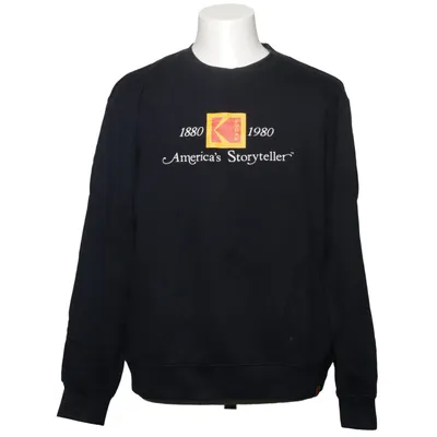 Collegetröja (Svart) från Kodak Bomull