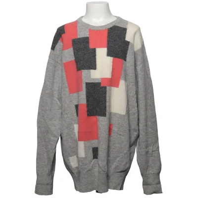 Sweater (Gray, Pink, White) from Lyle & Scott Wool