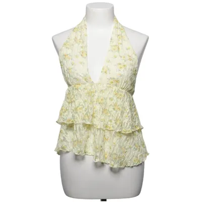 Halter neck top (Yellow, Green, White) from Gina Tricot