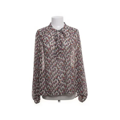 Pussy bow blouse (Multicolored) from Anǵe Polyester