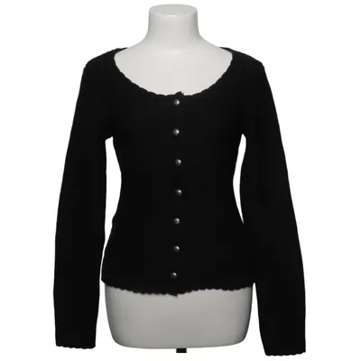 Strickjacke (Schwarz) von Esmara Acryl, Baumwolle
