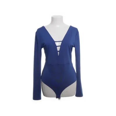 Romper (Blauw) van By Swan Paris Elastaan, Polyester, Viscose