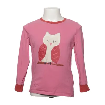 Langærmet t-shirt (Pink, Brun) fra Juno Bomuld, Elastan