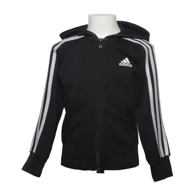 Huvtröja (Svart) från Adidas Bomull, Återvunnen polyester