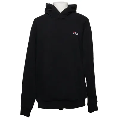 Sweat à capuche (Noir) de Fila Coton, Polyester
