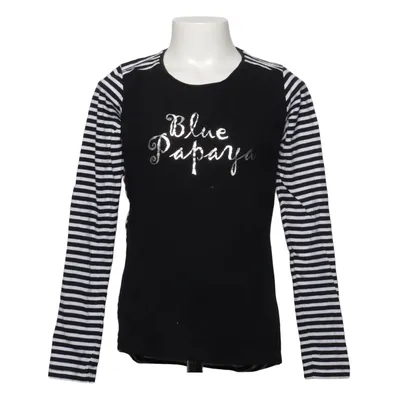 Long sleeve T-shirt (Black, White) from Schiesser Cotton, Elastane