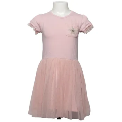 Klänning (Rosa) från Breeze Girls Bomull, Elastan