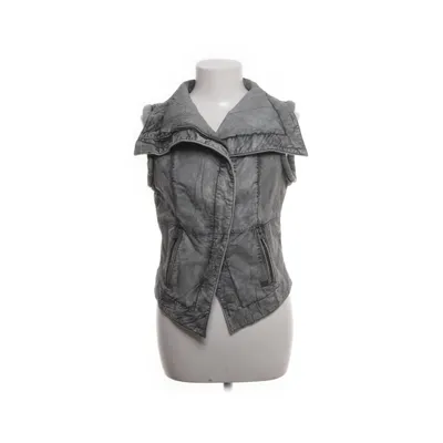 Bikervest (Grå) fra Pepe Jeans Bomuld, Læder