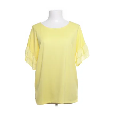 Top (Geel) van Fransa Polyester, Elastaan