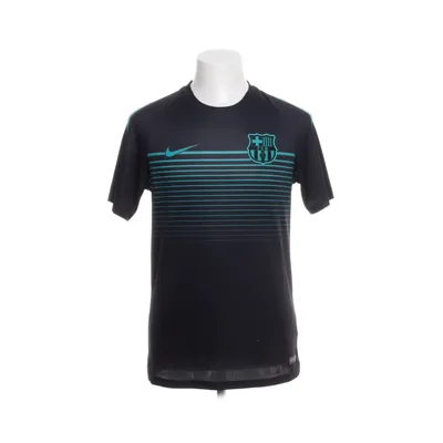 Football jersey (Black, Turquoise) from Nike Polyester