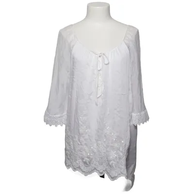 Blouse (White) from Creme Fraiche Silk