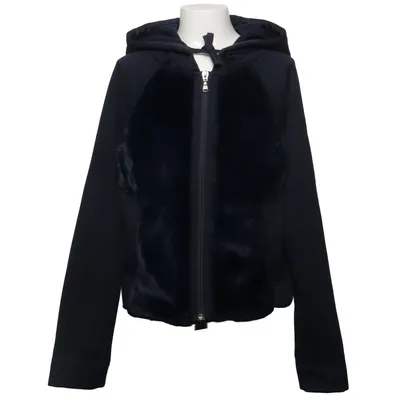 Capuchon sweater (Blauw) van Poivre Blanc Elastaan, Polyester