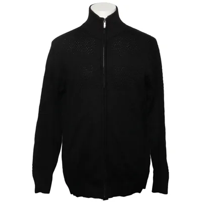Cardigan (Zwart) van Bisón Acryl, Wol