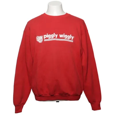 Sweatshirt (Rood) van Fruit of the Loom Katoen, Polyester