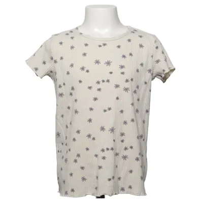 T-shirt (Beige, Violet) de Amy & Lucy Coton, Élasthane, Polyester