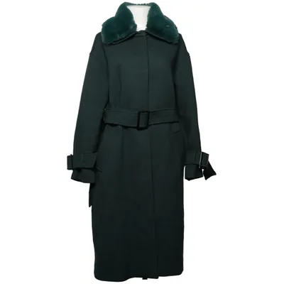 Kappa (Grön) från Meotine Elastan, Pälsimitation, Polyester, Viskos