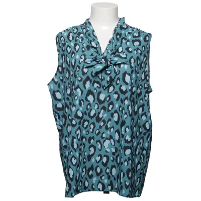 Top (Blue, Black) from VA Milano Polyester