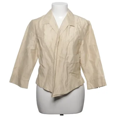 Blazer (Beige) fra Steilmann Linned, Polyamid, Viscose