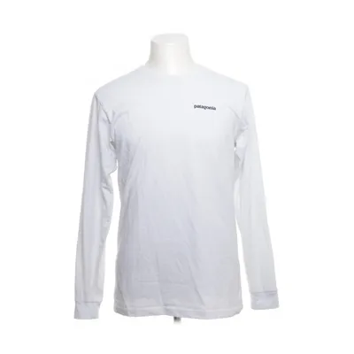 Langærmet t-shirt (Hvid) fra Patagonia Bomuld, Polyester