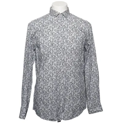 Shirt (Blauw, Wit) van Premium by Jack & Jones Katoen