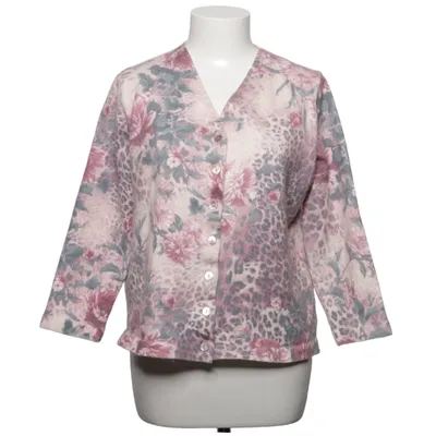 Cardigan (Pink, Gray, Multicolored) from Di-Strick Acrylic, Merino wool