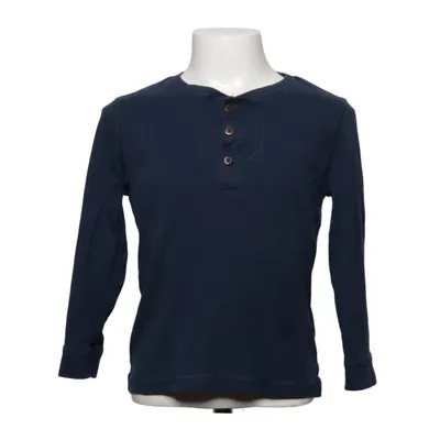 Henley shirt (Blue) from Skill Cotton
