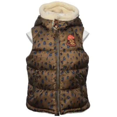 Outdoor vest (Bruin, Blauw) van Rebelle