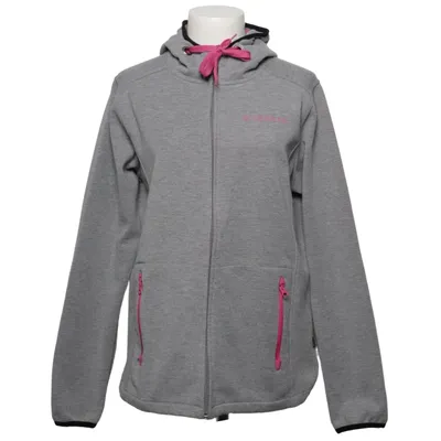 Capuchon sweater (Grijs, Roze) van Bluewear Katoen, Polyester