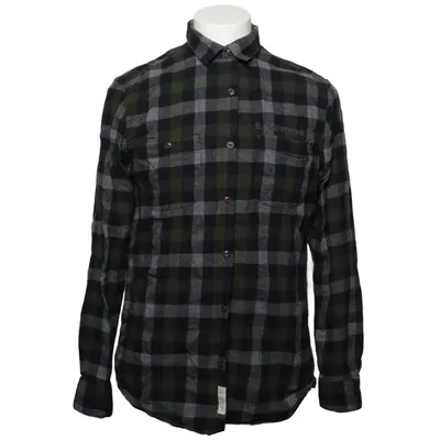 Chemise en flanelle (Vert, Noir, Gris) de Refit