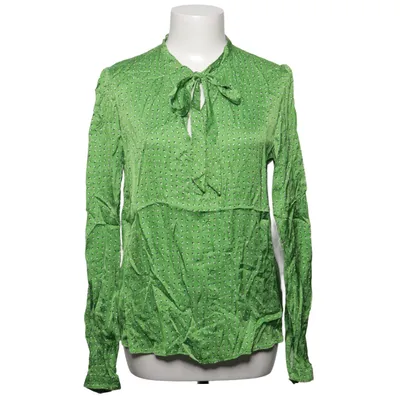 Blouse (Groen, Wit, Zwart) van Mango Suit Viscose
