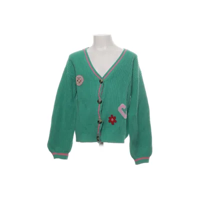 Cardigan (Green, Pink) from H&M Acrylic, Cotton