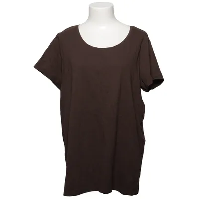T-shirt (Brown) from Basic You Elastane, Organic cotton