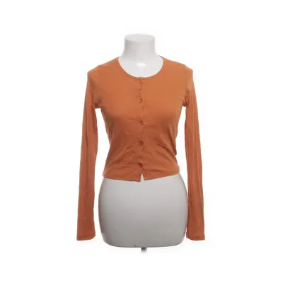 Cardigan (Orange) from Gina Tricot Cotton, Elastane