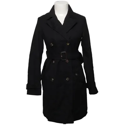Trenchcoat (Svart) från Stile Benetton Bomull, Polyamid