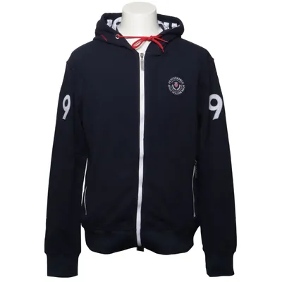 Hoodie (Blue) from Performance Cotton, Elastane