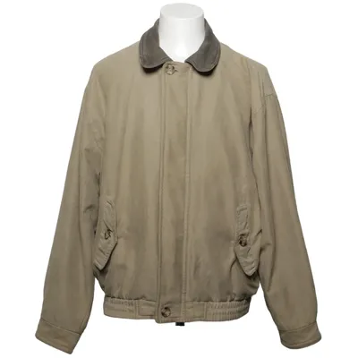 Jacket (Beige) from Jack Ashore Leather, Polyamide, Polyester