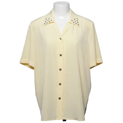 Kortärmad skjorta (Gul) från Lucia Polyester