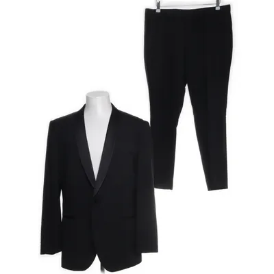 Kostym (Svart) från Hugo Boss Elastan, Ull, Silke