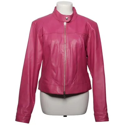Leren jack (Roze) van Auluna Leather Company Leer