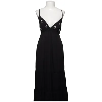 Robe longue (Noir) de Rich Bitch Polyester