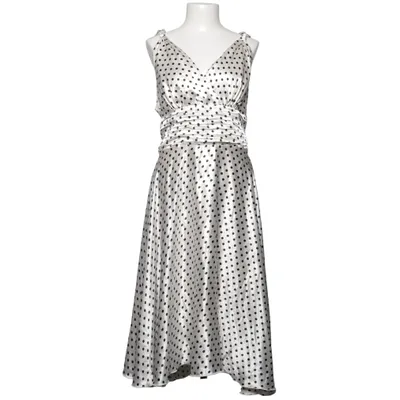 Jurk (Wit, Zwart) van Eurofashion Polyester