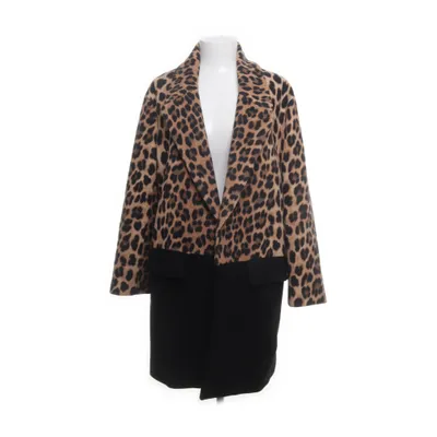 Frakke (Brun, Flerfarvet) fra Zara Woman Viscose