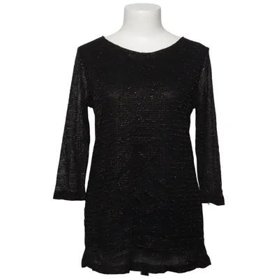 Pull-over (Noir, Or) de Capucci Fibre métallique, Polyester