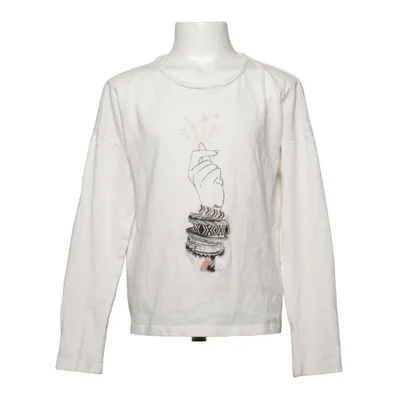 Long sleeve T-shirt (White) from IKKS Cotton
