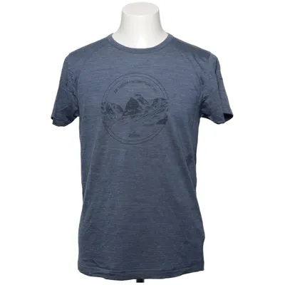 T-shirt (Blå) fra Tierra Lyocell, Uld