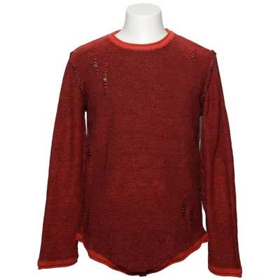 Sweater (Orange, Sort) fra Carisma Akryl
