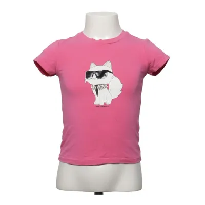 T-shirt (Rose) de Karl Lagerfeld Kids Coton, Élasthane, Modal