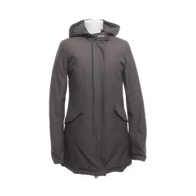Winterjas (Grijs) van Woolrich John Rich&Bros Katoen, Dons, Nylon, Polyester, Bont
